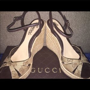 Gucci wedges